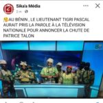 BENIN : Coup d’état militaire presque déjà consommé