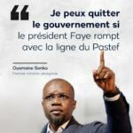 SENEGAL : Ousmane Sonko doit démissionner