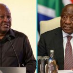 GHANA-AFRIQUE DU SUD : John Dramani Mahama et Cyril Ramaphosa dans la tourmente