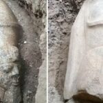 EGYPTE : Découverte dans un champ de deux statues géantes de Ramsès II
